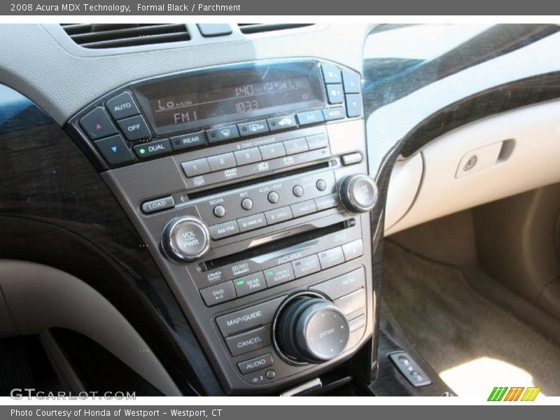 Formal Black / Parchment 2008 Acura MDX Technology