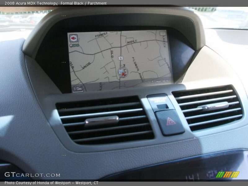 Formal Black / Parchment 2008 Acura MDX Technology