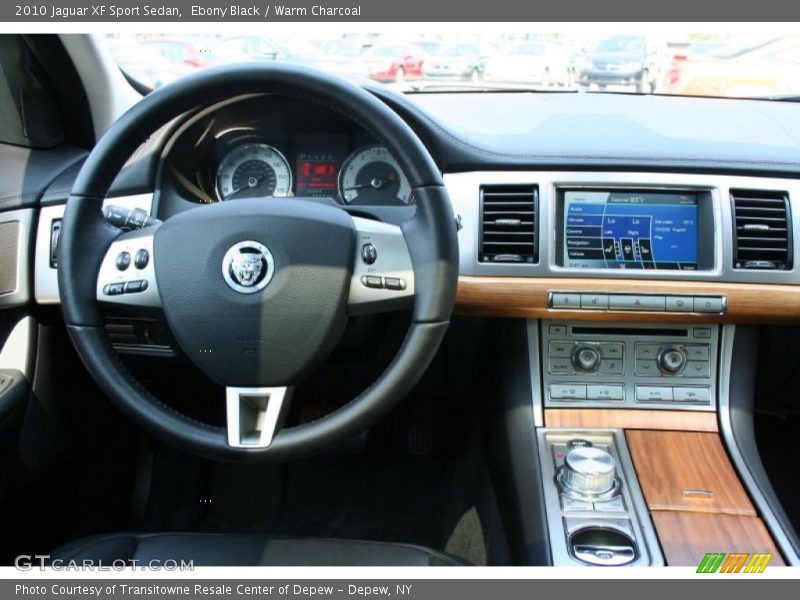 Ebony Black / Warm Charcoal 2010 Jaguar XF Sport Sedan
