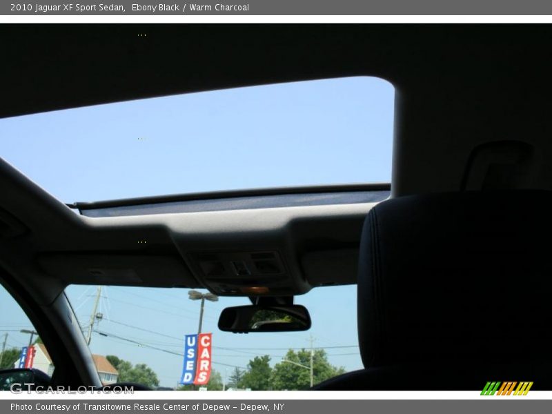Ebony Black / Warm Charcoal 2010 Jaguar XF Sport Sedan