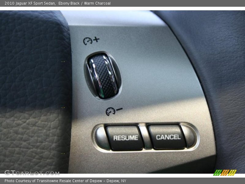 Ebony Black / Warm Charcoal 2010 Jaguar XF Sport Sedan