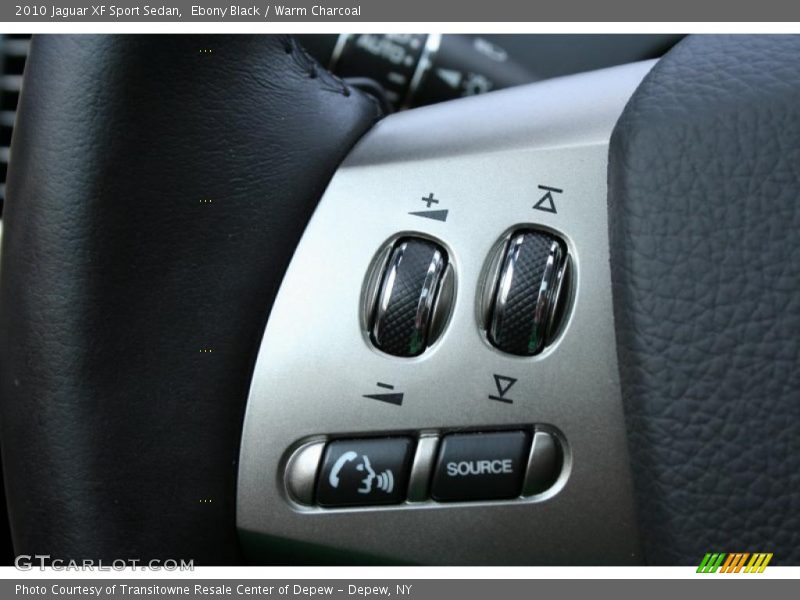 Ebony Black / Warm Charcoal 2010 Jaguar XF Sport Sedan