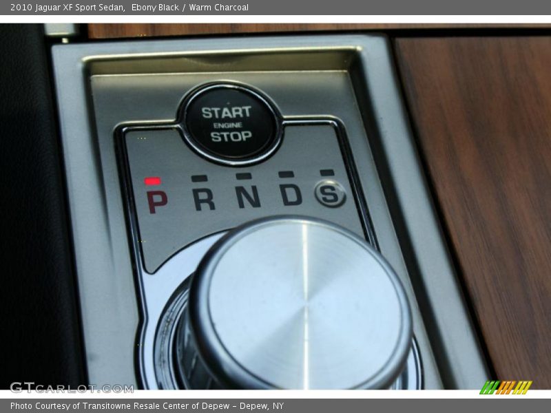 Ebony Black / Warm Charcoal 2010 Jaguar XF Sport Sedan