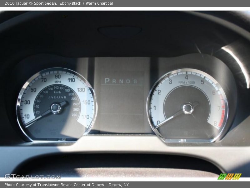 Ebony Black / Warm Charcoal 2010 Jaguar XF Sport Sedan
