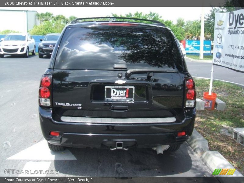 Black Granite Metallic / Ebony 2008 Chevrolet TrailBlazer LT