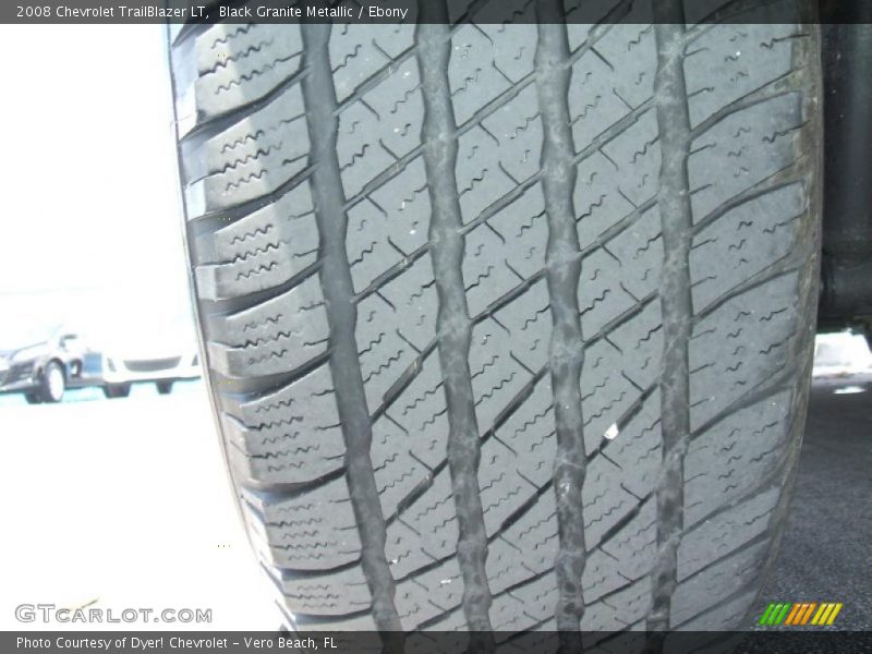 Black Granite Metallic / Ebony 2008 Chevrolet TrailBlazer LT