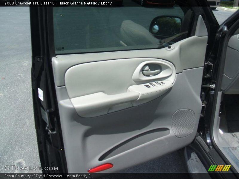 Black Granite Metallic / Ebony 2008 Chevrolet TrailBlazer LT