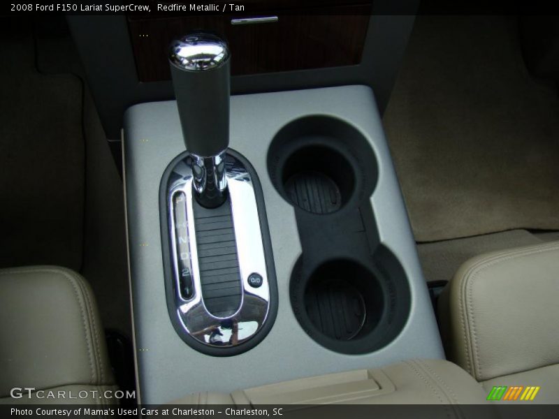 Redfire Metallic / Tan 2008 Ford F150 Lariat SuperCrew