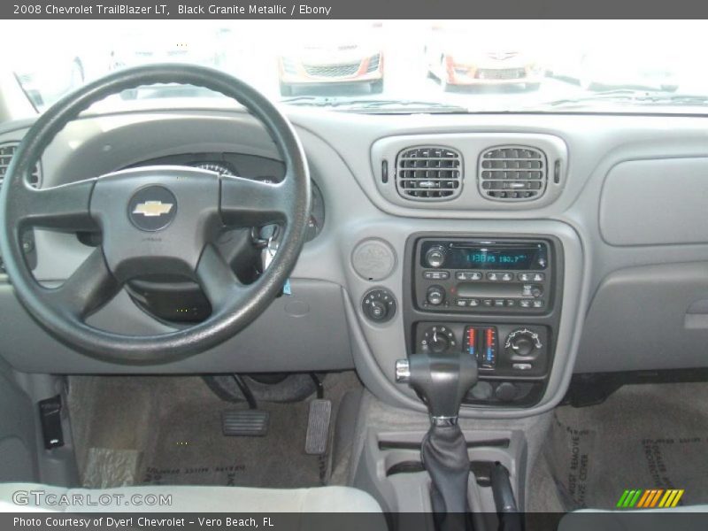 Black Granite Metallic / Ebony 2008 Chevrolet TrailBlazer LT