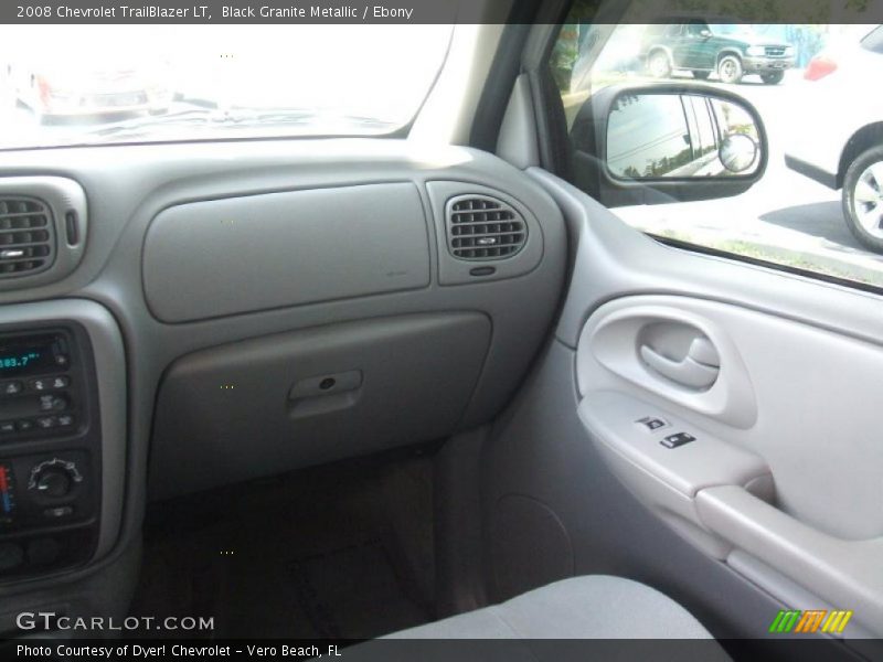 Black Granite Metallic / Ebony 2008 Chevrolet TrailBlazer LT