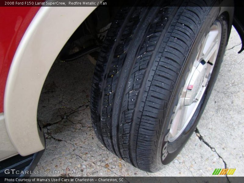 Redfire Metallic / Tan 2008 Ford F150 Lariat SuperCrew