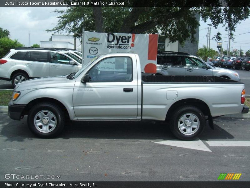 Lunar Mist Metallic / Charcoal 2002 Toyota Tacoma Regular Cab
