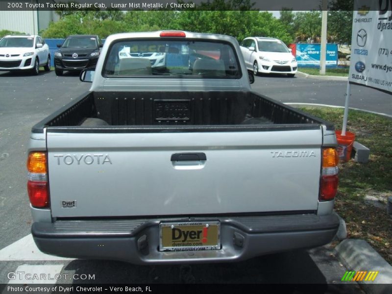 Lunar Mist Metallic / Charcoal 2002 Toyota Tacoma Regular Cab