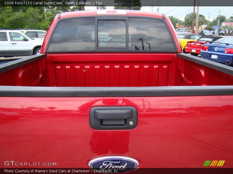Redfire Metallic / Tan 2008 Ford F150 Lariat SuperCrew