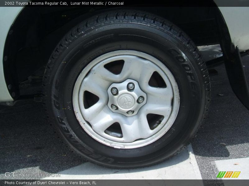 Lunar Mist Metallic / Charcoal 2002 Toyota Tacoma Regular Cab