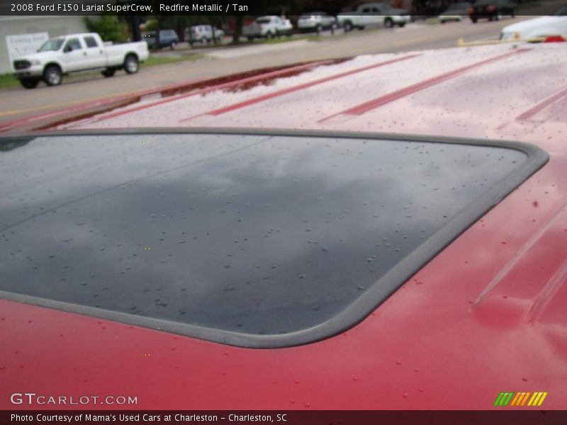 Redfire Metallic / Tan 2008 Ford F150 Lariat SuperCrew