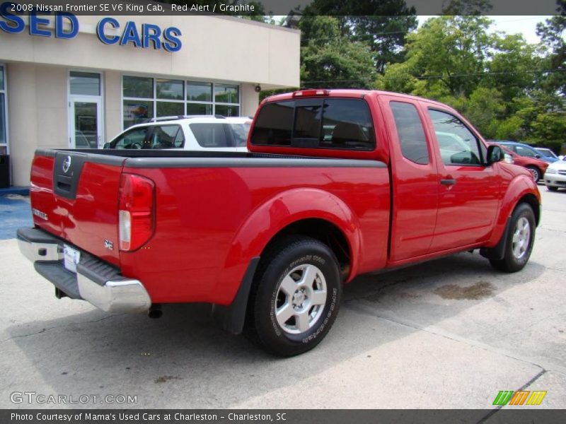 Red Alert / Graphite 2008 Nissan Frontier SE V6 King Cab