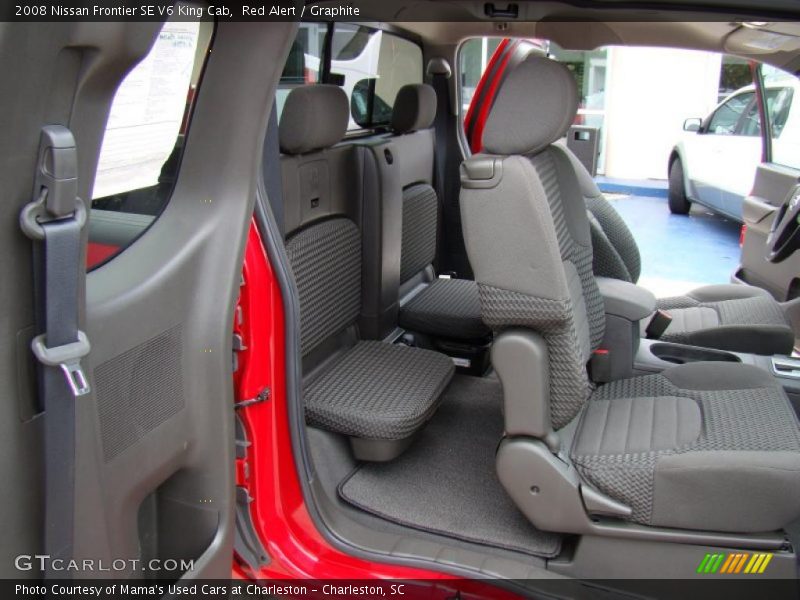 Red Alert / Graphite 2008 Nissan Frontier SE V6 King Cab