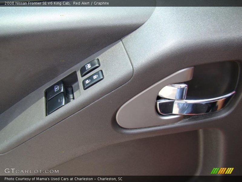 Red Alert / Graphite 2008 Nissan Frontier SE V6 King Cab