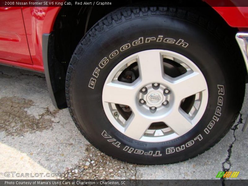 Red Alert / Graphite 2008 Nissan Frontier SE V6 King Cab