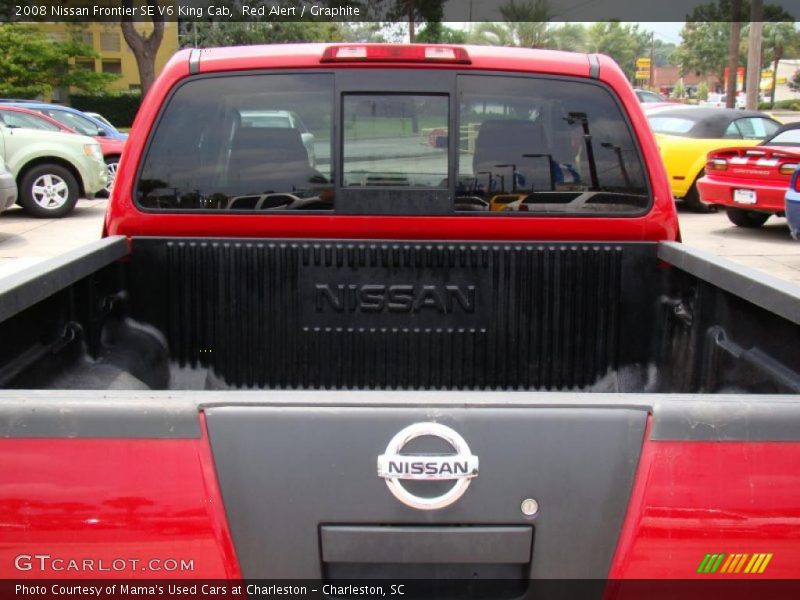Red Alert / Graphite 2008 Nissan Frontier SE V6 King Cab