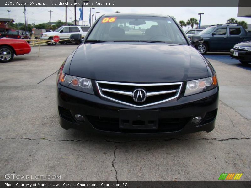 Nighthawk Black Pearl / Parchment 2006 Acura TSX Sedan