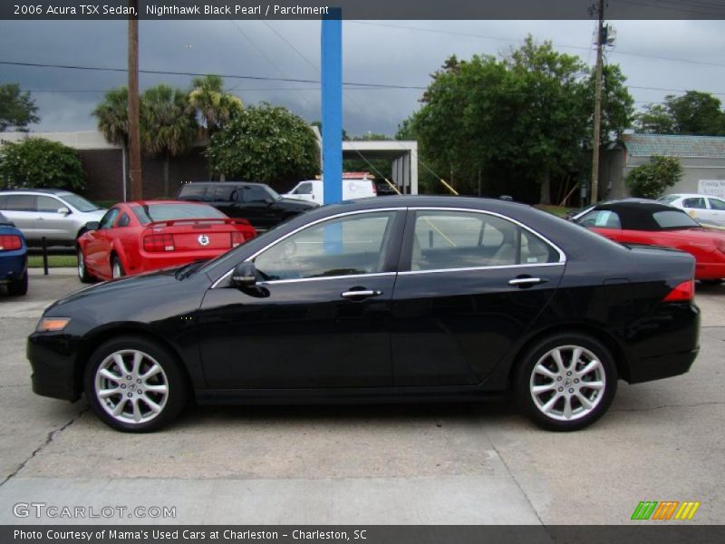 Nighthawk Black Pearl / Parchment 2006 Acura TSX Sedan