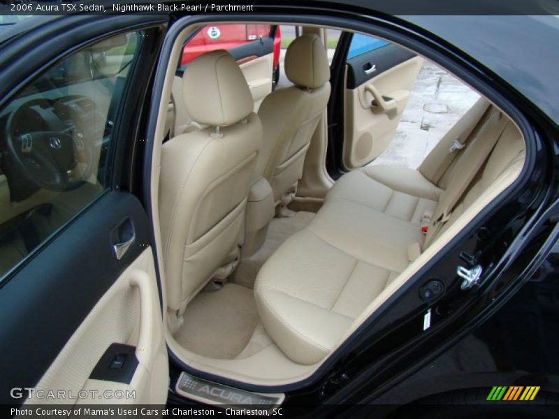 Nighthawk Black Pearl / Parchment 2006 Acura TSX Sedan