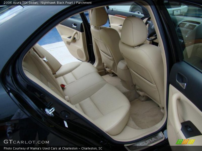 Nighthawk Black Pearl / Parchment 2006 Acura TSX Sedan