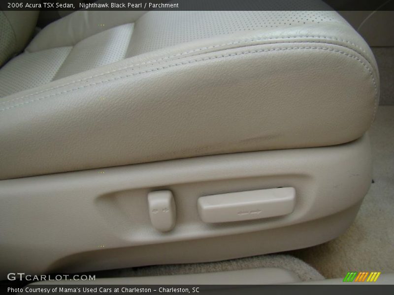 Nighthawk Black Pearl / Parchment 2006 Acura TSX Sedan