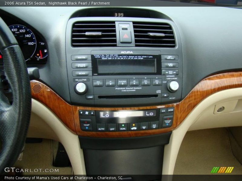 Nighthawk Black Pearl / Parchment 2006 Acura TSX Sedan