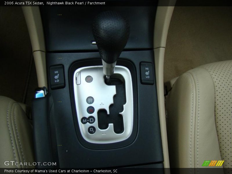 Nighthawk Black Pearl / Parchment 2006 Acura TSX Sedan