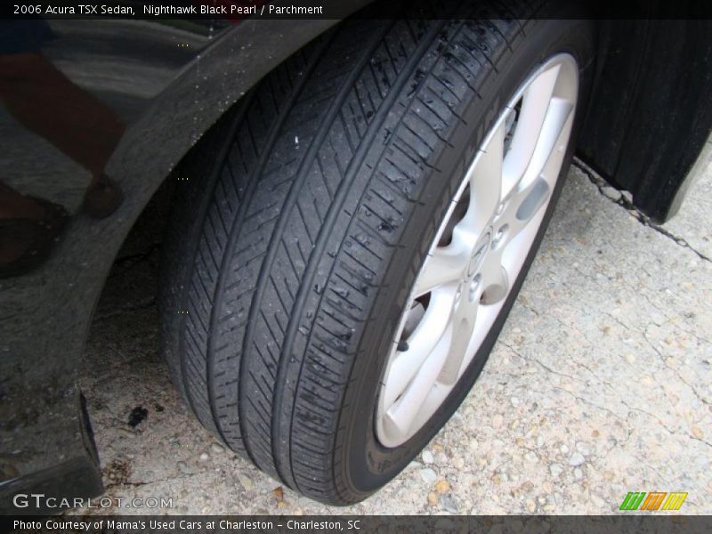 Nighthawk Black Pearl / Parchment 2006 Acura TSX Sedan
