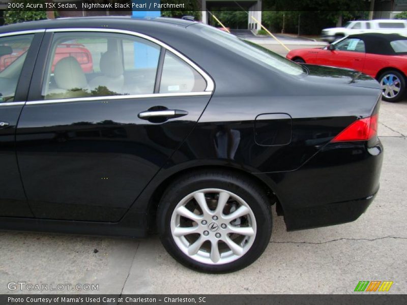 Nighthawk Black Pearl / Parchment 2006 Acura TSX Sedan