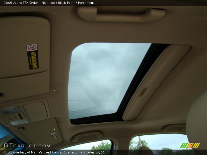 Nighthawk Black Pearl / Parchment 2006 Acura TSX Sedan
