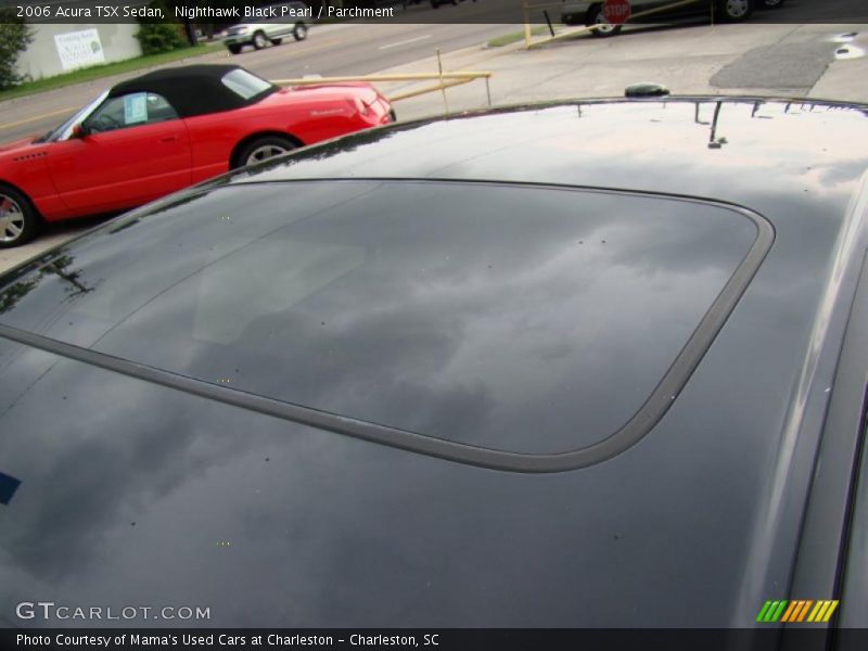 Nighthawk Black Pearl / Parchment 2006 Acura TSX Sedan