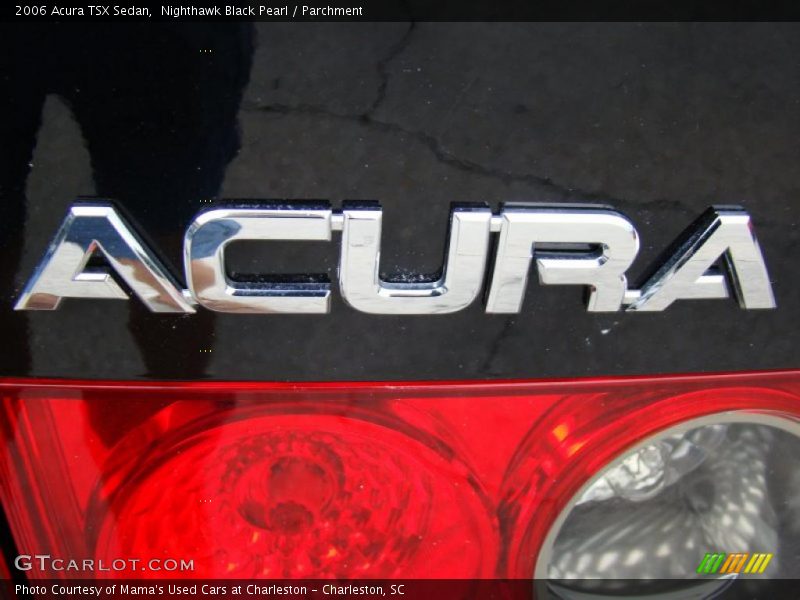 Nighthawk Black Pearl / Parchment 2006 Acura TSX Sedan