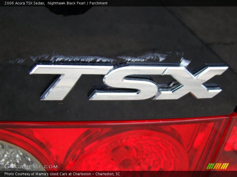Nighthawk Black Pearl / Parchment 2006 Acura TSX Sedan
