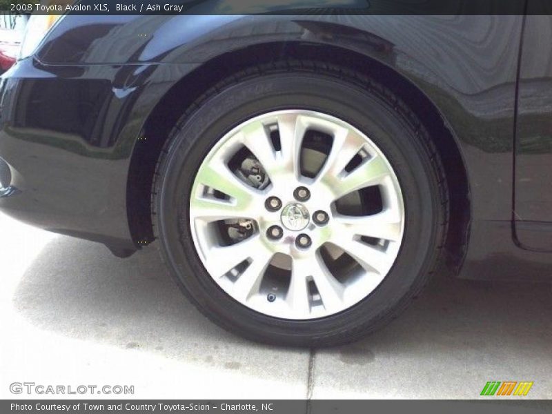 Black / Ash Gray 2008 Toyota Avalon XLS
