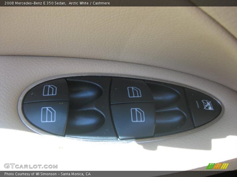 Arctic White / Cashmere 2008 Mercedes-Benz E 350 Sedan
