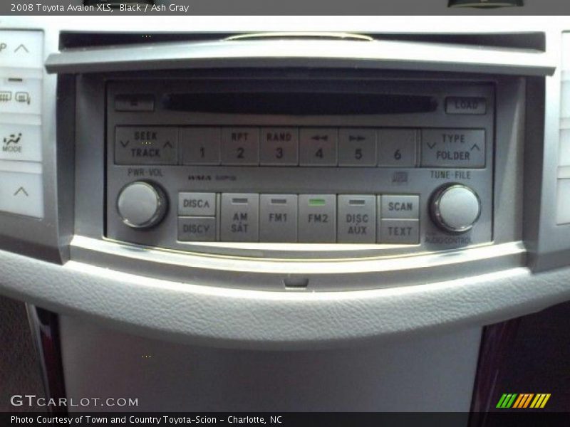 Black / Ash Gray 2008 Toyota Avalon XLS