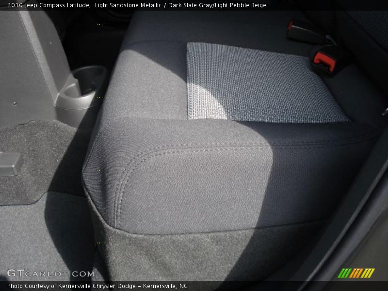 Light Sandstone Metallic / Dark Slate Gray/Light Pebble Beige 2010 Jeep Compass Latitude