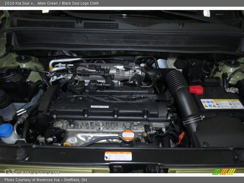 Alien Green / Black Soul Logo Cloth 2010 Kia Soul +