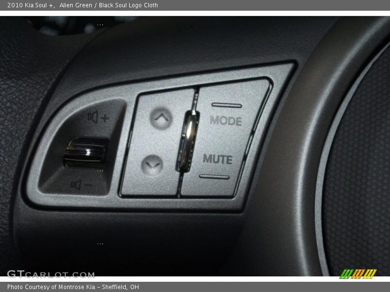 Alien Green / Black Soul Logo Cloth 2010 Kia Soul +