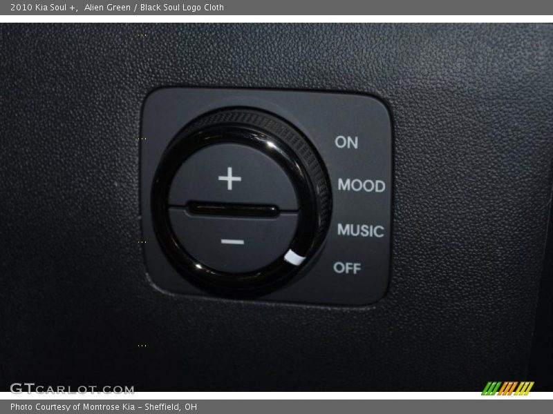 Alien Green / Black Soul Logo Cloth 2010 Kia Soul +