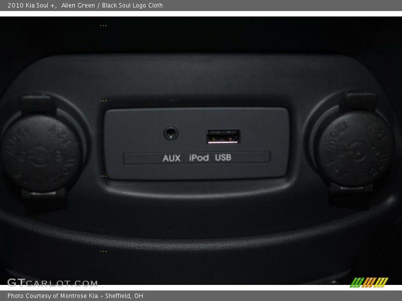 Alien Green / Black Soul Logo Cloth 2010 Kia Soul +