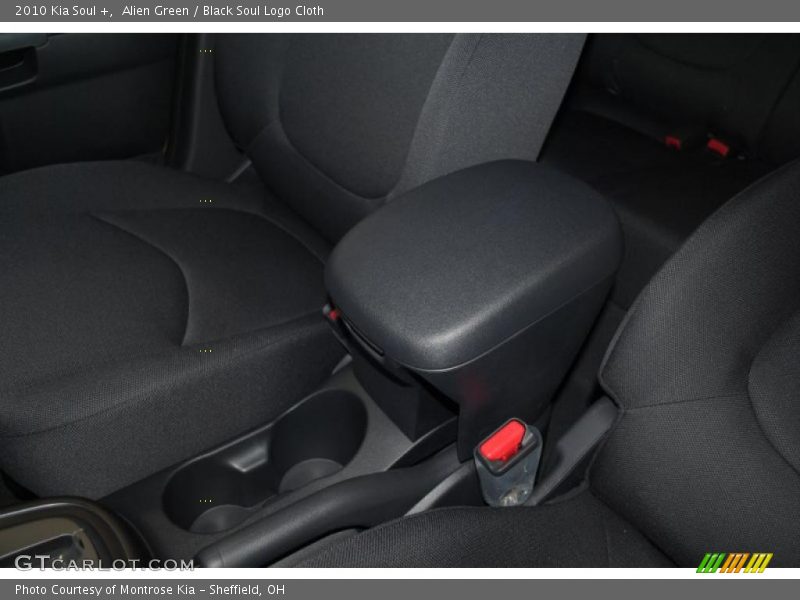 Alien Green / Black Soul Logo Cloth 2010 Kia Soul +