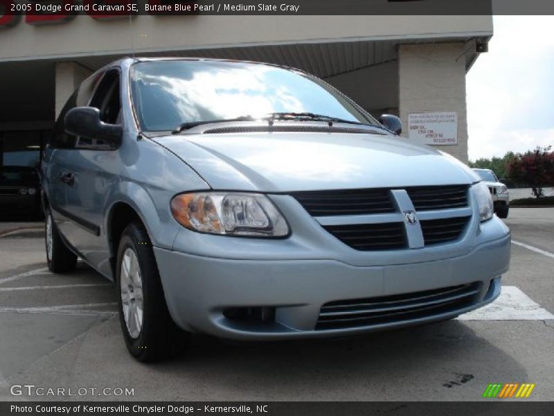 Butane Blue Pearl / Medium Slate Gray 2005 Dodge Grand Caravan SE