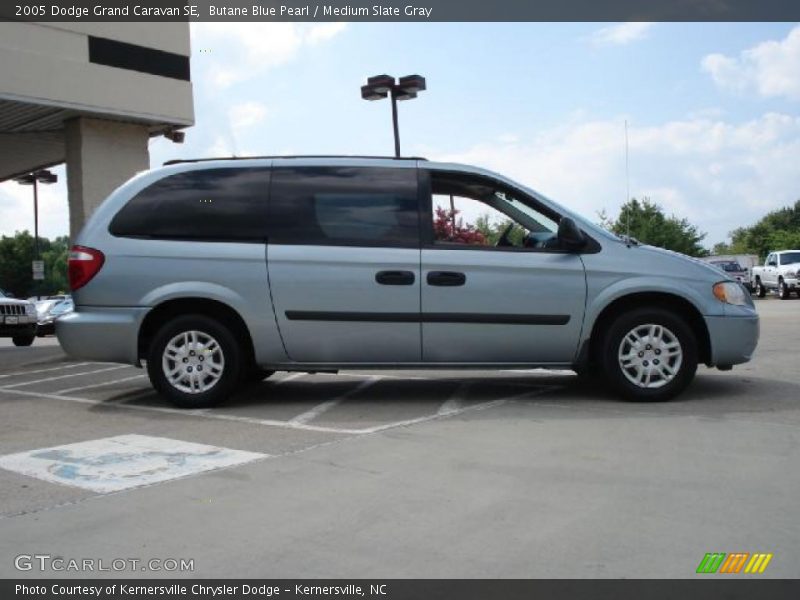 Butane Blue Pearl / Medium Slate Gray 2005 Dodge Grand Caravan SE