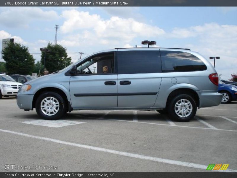 Butane Blue Pearl / Medium Slate Gray 2005 Dodge Grand Caravan SE